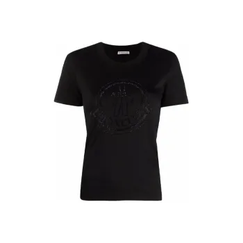 Moncler Embellished logo Short sleeve T shirt