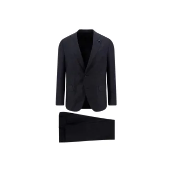 LARDINI Checked Suit