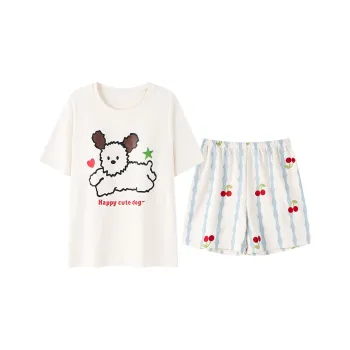 Qiao Ni Tong Pajama Set Women's Image Color