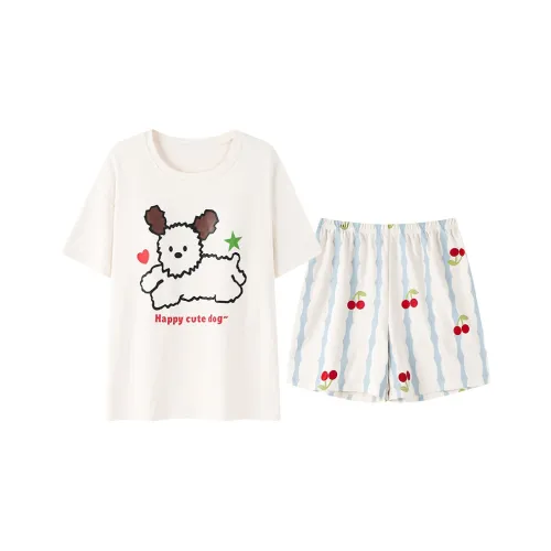 Qiao Ni Tong Pajama Set Women's Image Color