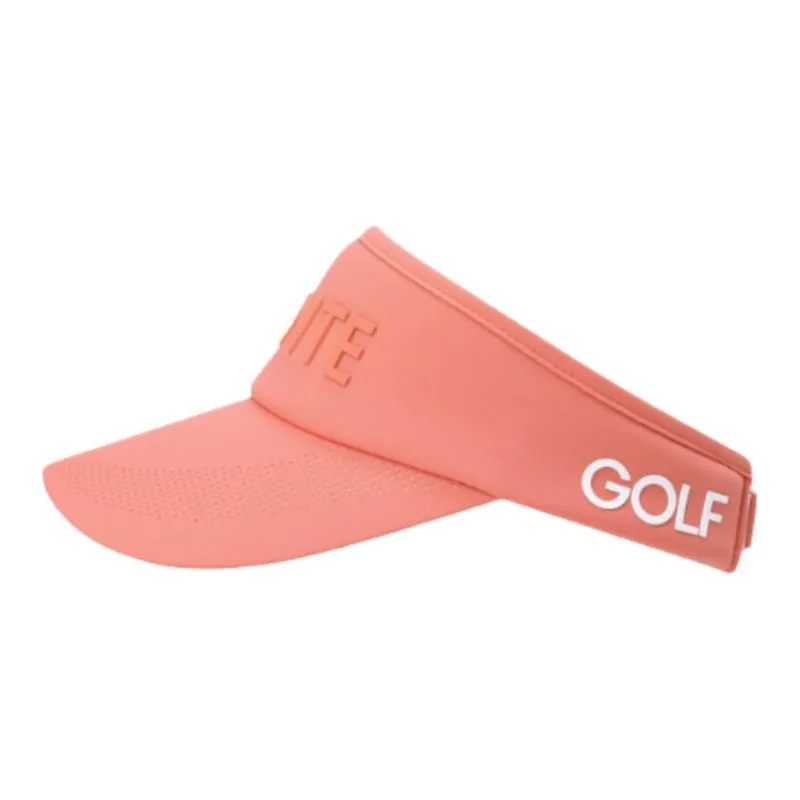 DESCENTE Polyester, Polyurethane Sun Protection Hats Women's Orange-2