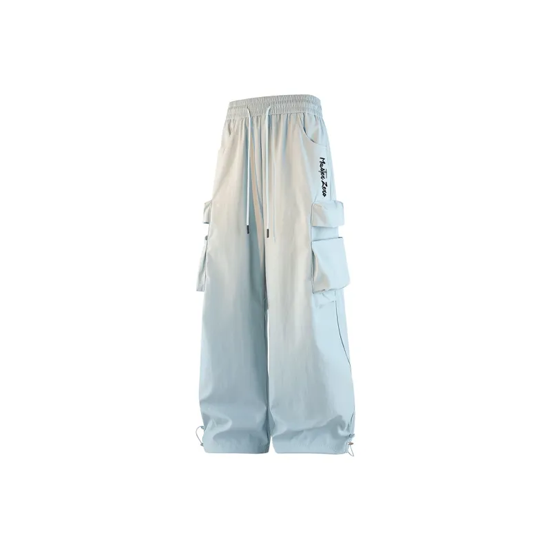 MZ 3D Effect Logo Casual Pants Unisex-12