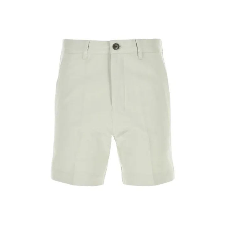 Ami Paris Ami De Coeur Motif Chino Shorts-0
