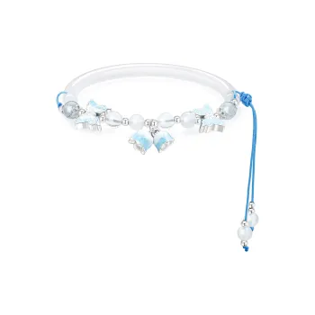 Lao Feng Xiang Natural Chalcedony Bangles Women's