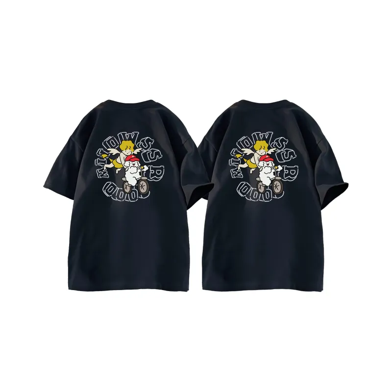 MIIOW Trend Party Series Short Sleeved T Shirts Unisex-21