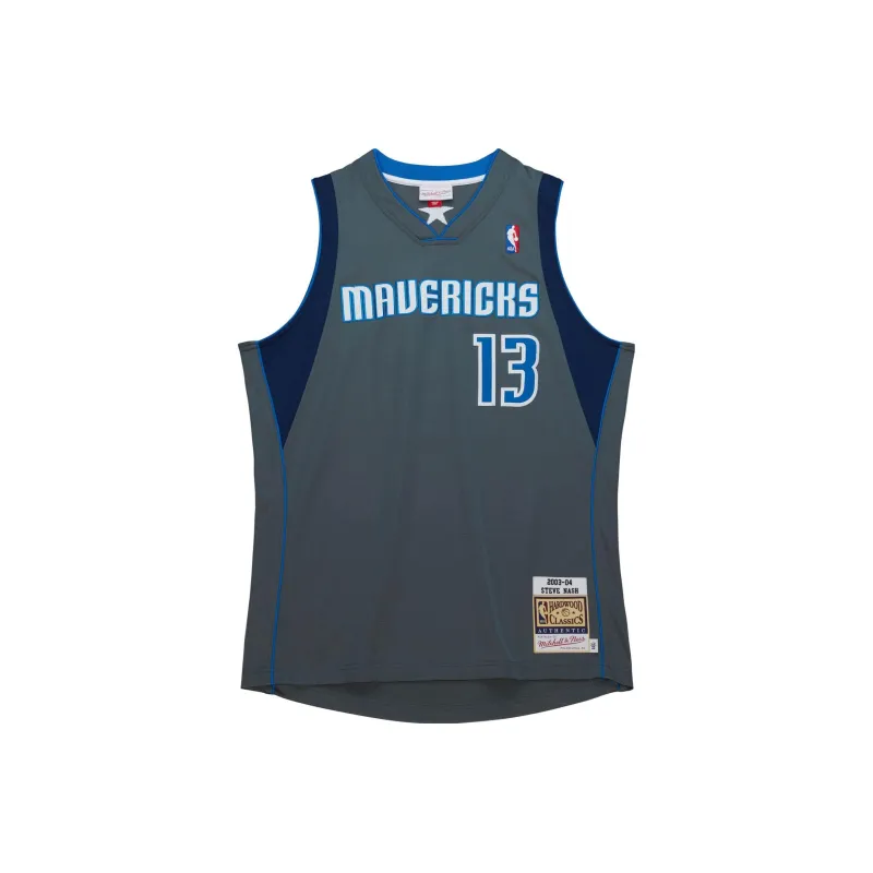 Mitchell Ness 2003/04 Steve Nash Dallas Mavericks Authentic Jersey-0