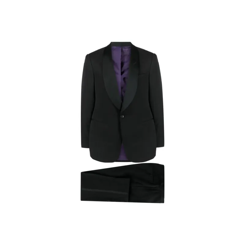 Ralph Lauren Single Breast Two Piece Tuxedo Suit-0