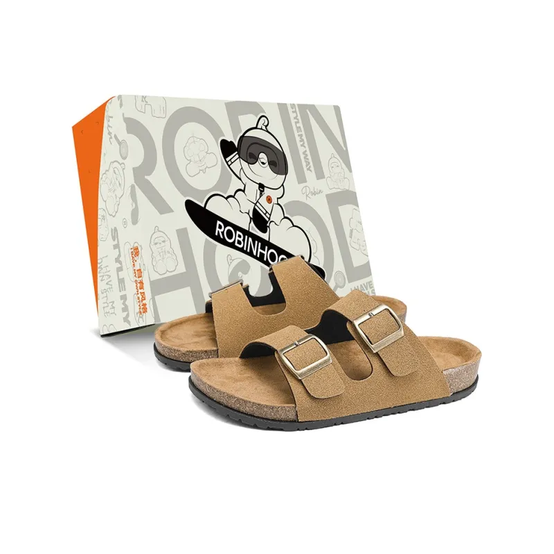ROBINHOOD Abrasion Resistant Slide Slippers Unisex Box Included-15