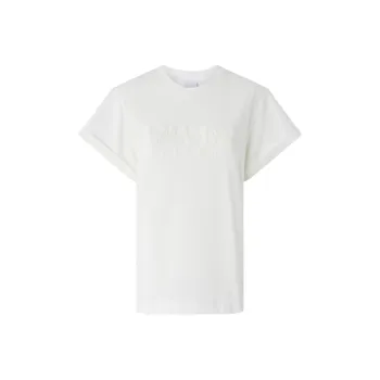 PINKO Logo embossed T shirt