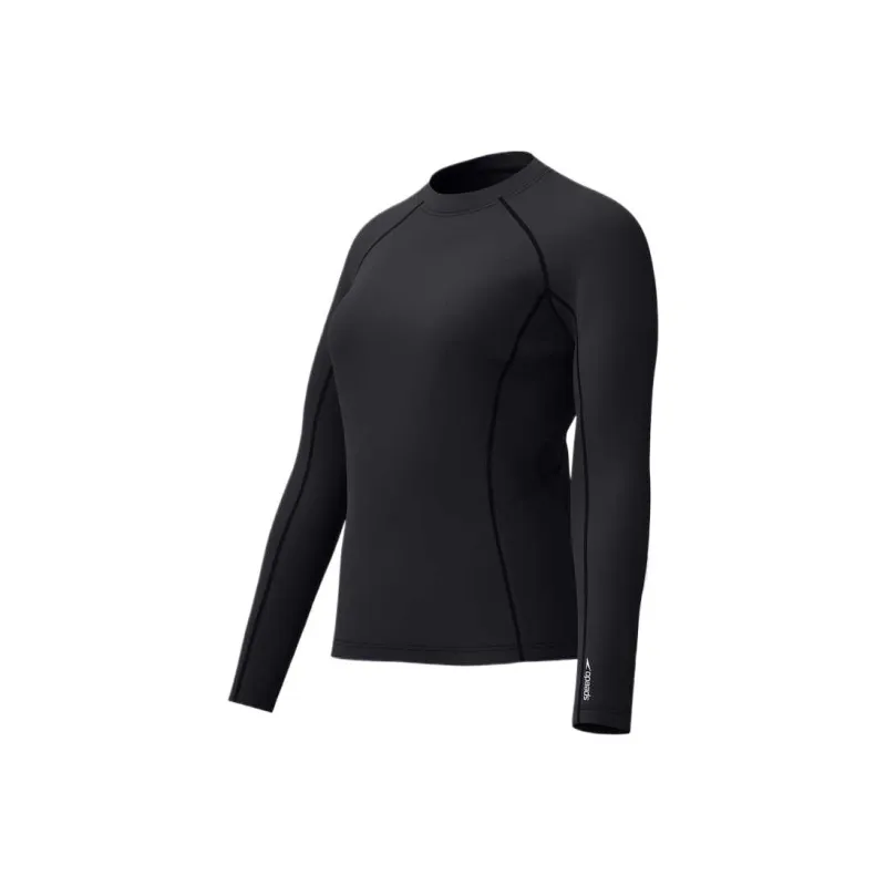 Speedo Raglan Sleeve T Shirt Women's Black-1