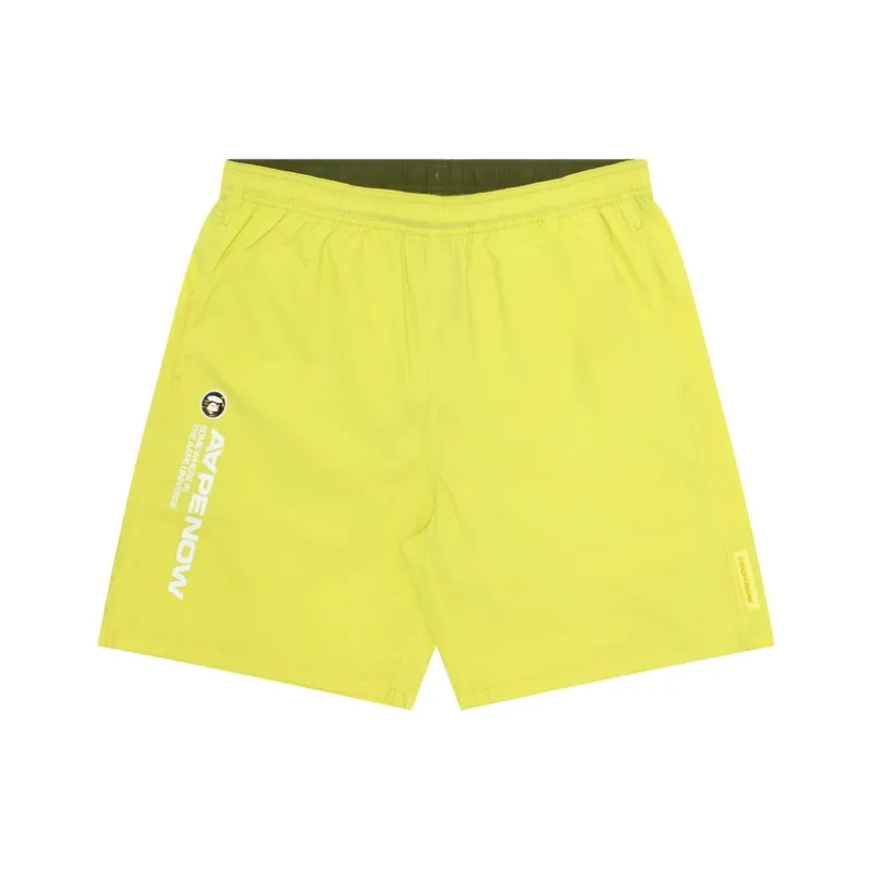 Aape Logo print Elasticated Shorts-6