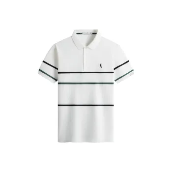 Dance With Wolves Polo Shirt Men's Raw White