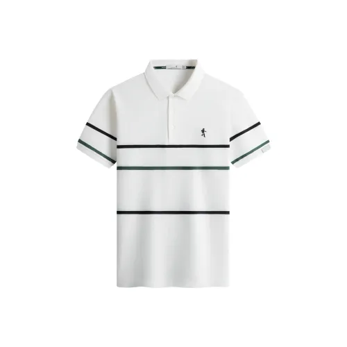 Dance With Wolves Polo Shirt Men's Raw White