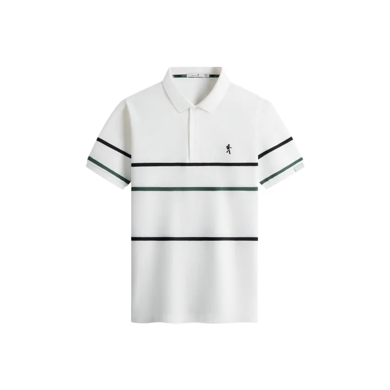 Dance With Wolves Polo Shirt Men's Raw White-0