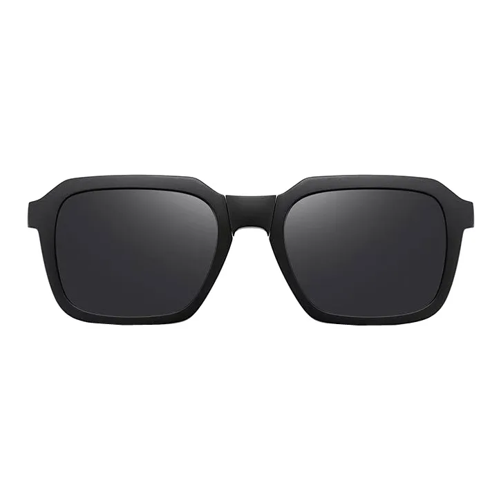 JUICE BABY TR/Memory Plastic Metal Square Sunglasses Unisex-5