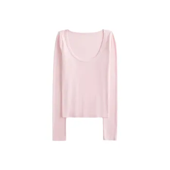 Hollister T Shirt Women's Light Pink