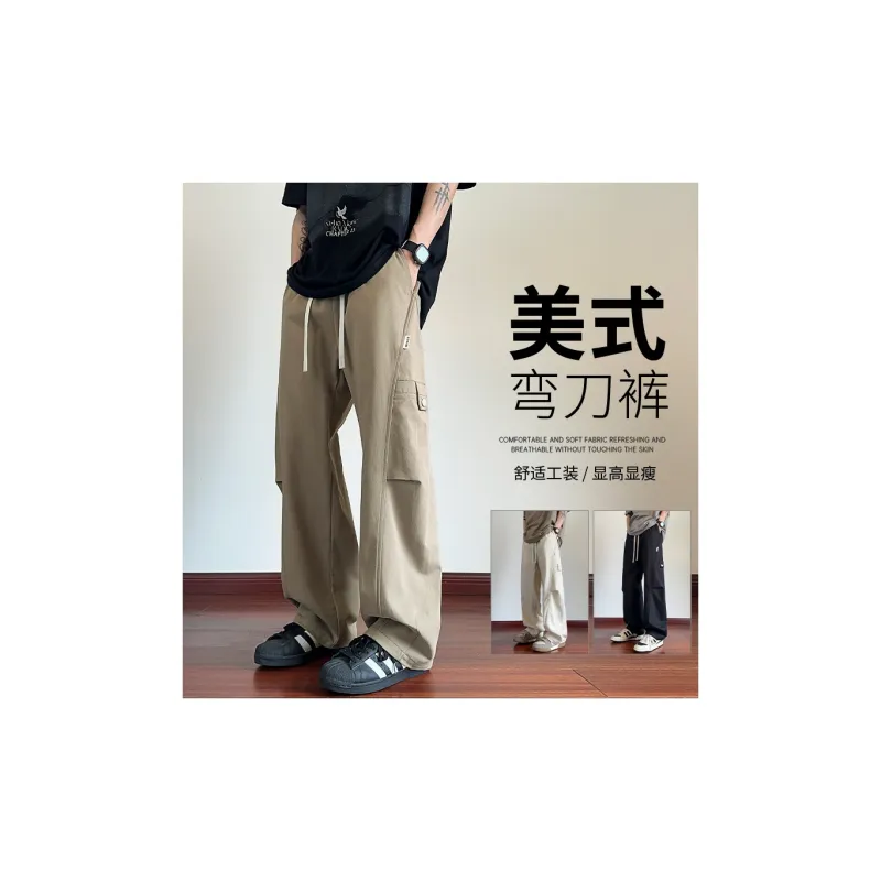 NEAR HERE Casual Pants Unisex-10