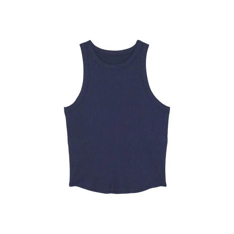 Victoria's Secret Tank Top Women's Midnight Marine Blue-0