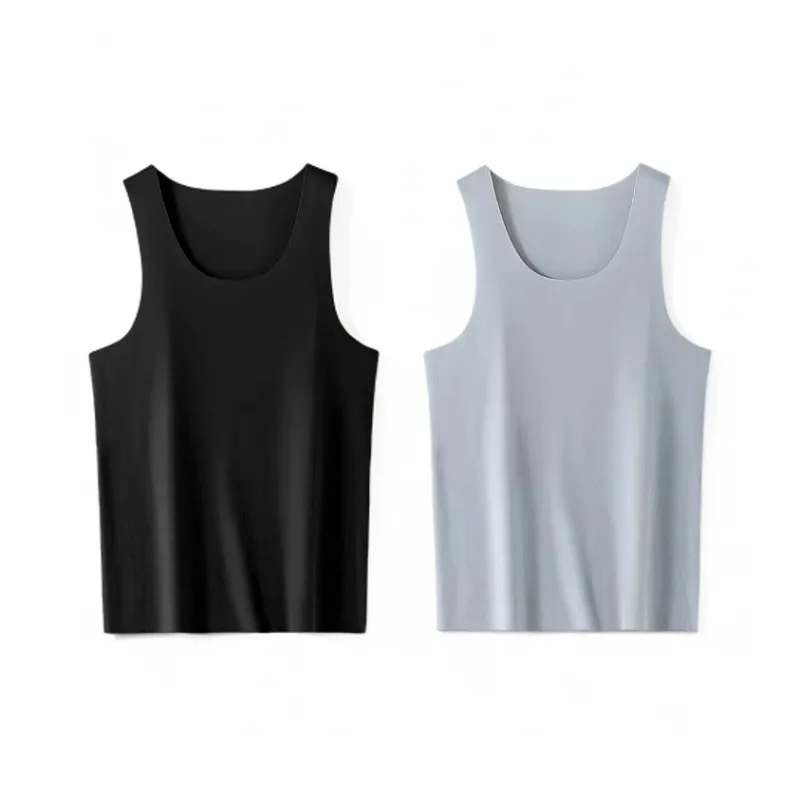 H YXIANG Tank Top Men's Combo Set-10