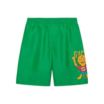 GUCCI Casual Shorts Men's Green