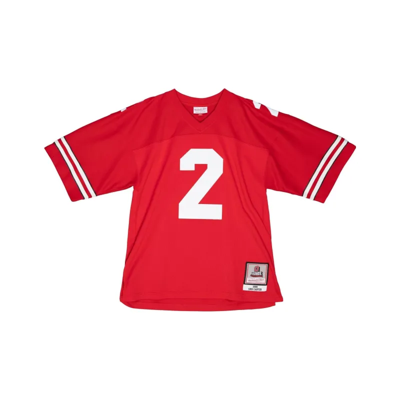 Mitchell Ness Ncaa Dark 'Ohio State 1986 Cris Carter-0