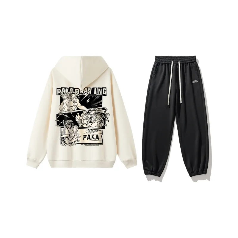 PAKA Sweatshirt Sets Unisex-29