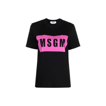 MSGM FW21 T Shirt Women's Black