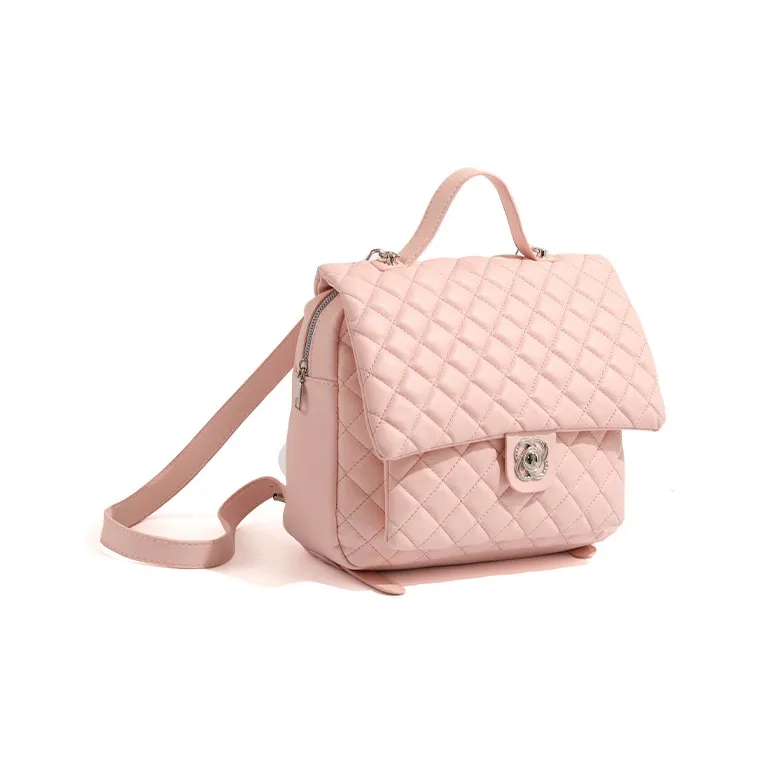 Jade En Plus PU Backpack Regular Women's Milk White/Princess Pink-10