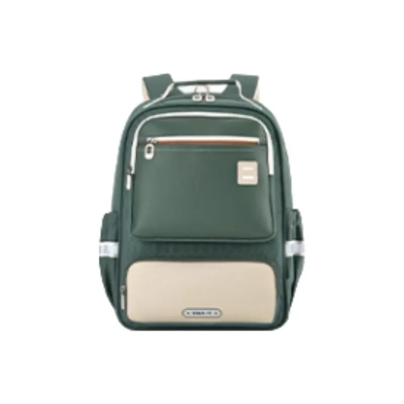 KALA·Y Fabric Backpack Student Backpack Kids' Lilac/Black Gold/Morandi Pink/Navy Blue/Poplar Green-18