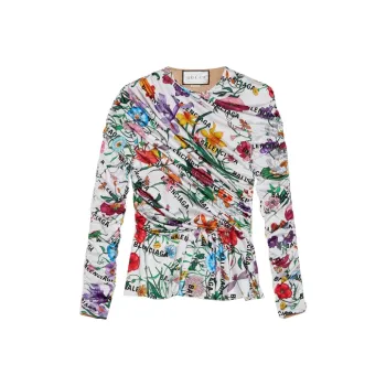 Balenciaga X GUCCI T-Shirts Women's Multicolor
