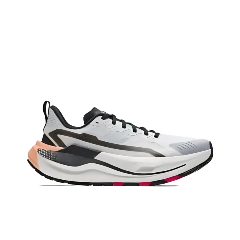 Anta Kunlun Anti Slip Wear Resistant Low Top Hiking Shoes Men's White Gray Black-1