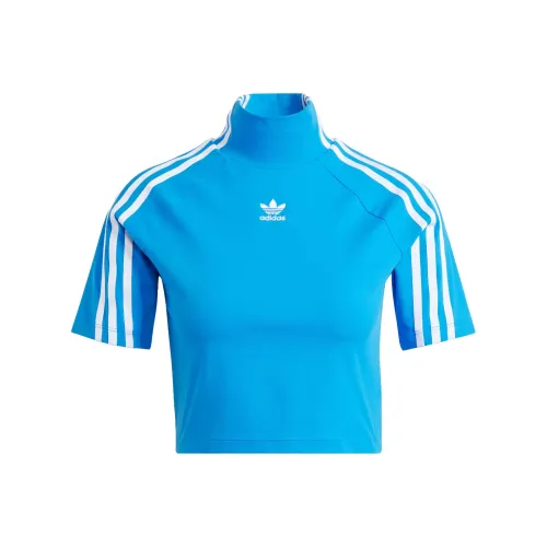 Adidas Originals Raglan Sleeve T Shirt Women's Blue