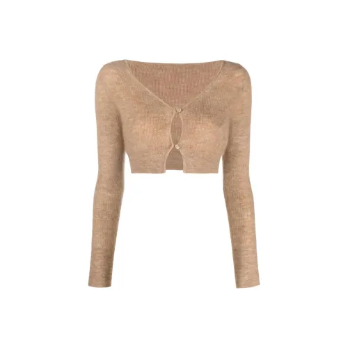 Jacquemus Le Cardigan Alzou Cardigan Light Brown