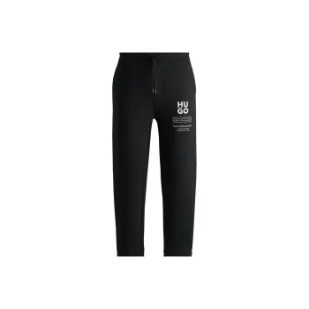 HUGO BOSS Logo And Slogans Print Track Pants