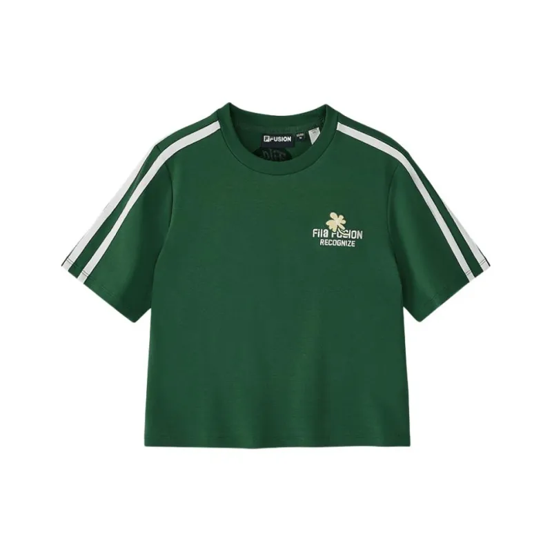 FILA FUSION T Shirt Women's Lime Green-0