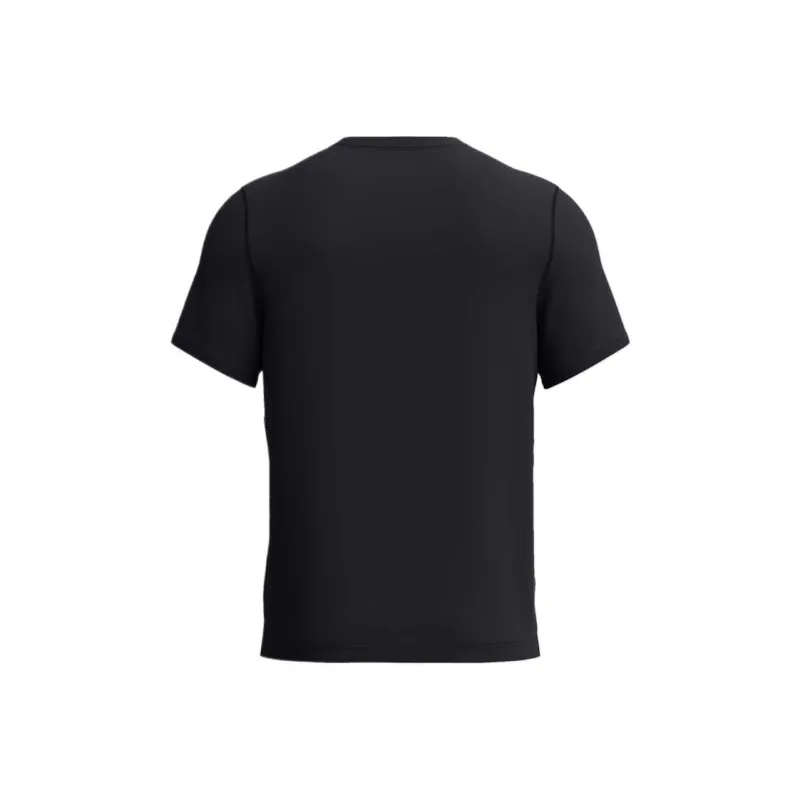 Speedo Short Sleeve Swim Shirt Black Men's Swimwear Men's Black-1
