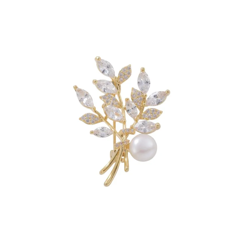 VIOLET Copper Alloy Brooches Unisex-0