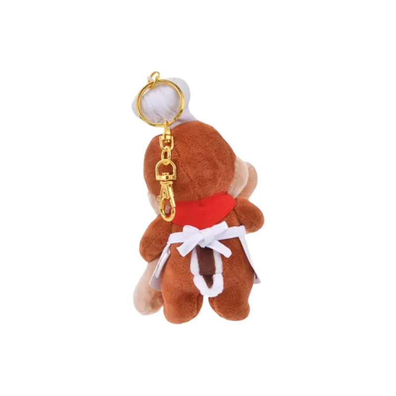 Disney Fabric Bag Charm Bag Accessory Unisex Brown & White-1