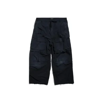Balenciaga Drawstring Cargo Trousers