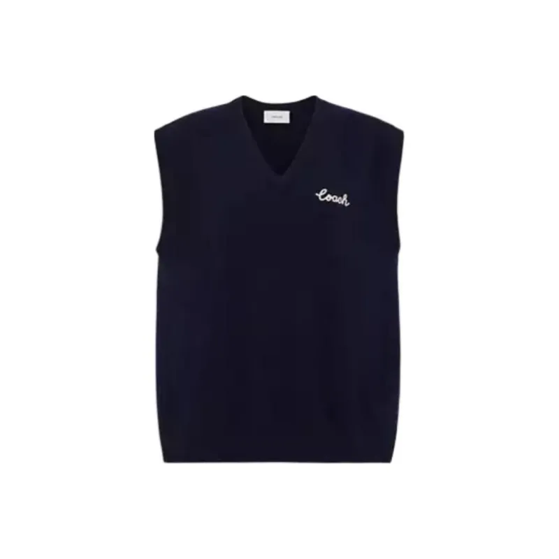 COACH Tank Top Women's Marine Blue-0