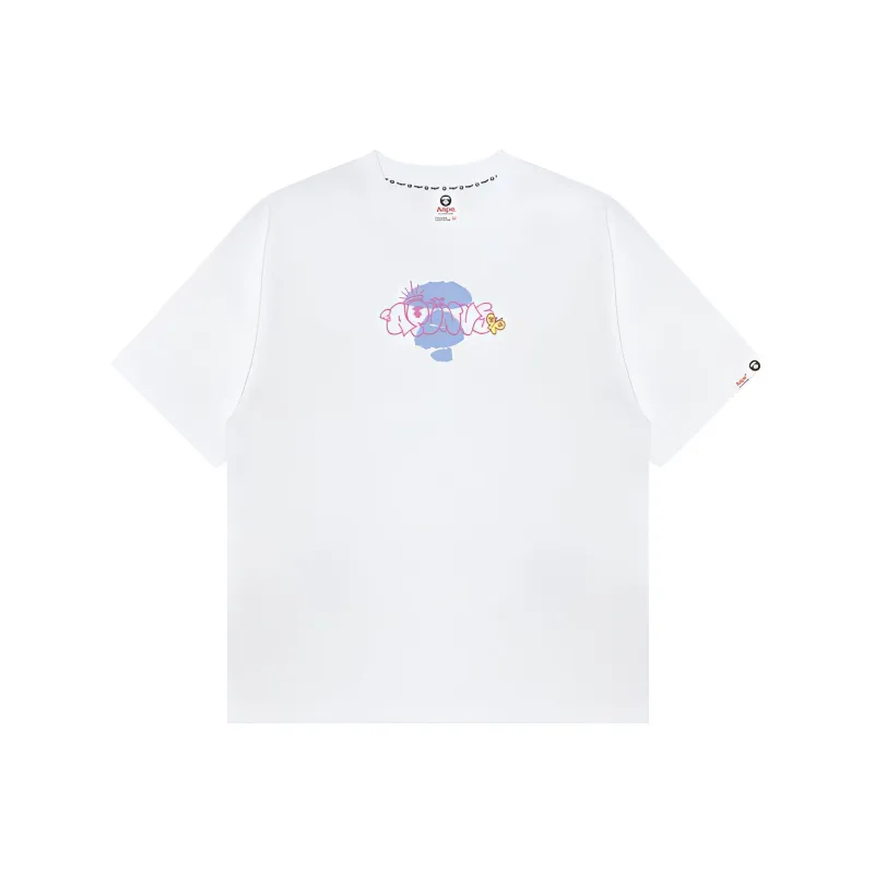 Aape Logo print T shirt-5