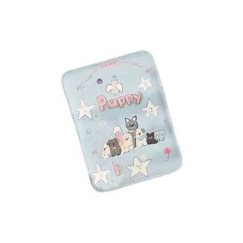 LUTEDAN Cute Dog Leather Ins Hair And Makeup Mirror Grooming