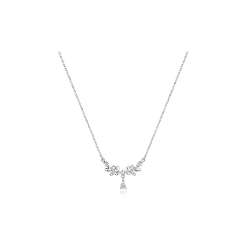 JINGFAN Sterling Silver Necklaces Women's