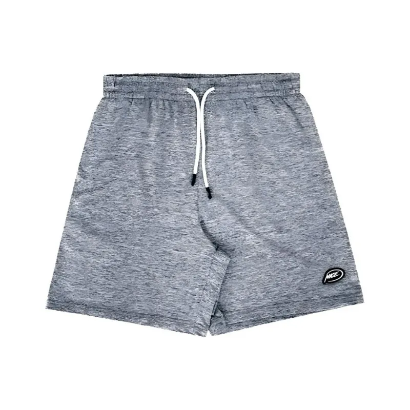 NICEID Basketball Shorts Unisex Heather Gray-0