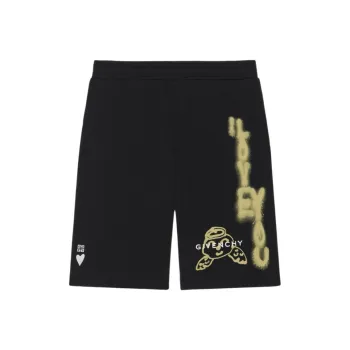 GIVENCHY Casual Shorts Men's Black