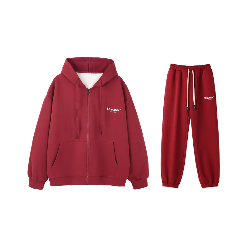 R.super Sweatshirt Sets Unisex-17