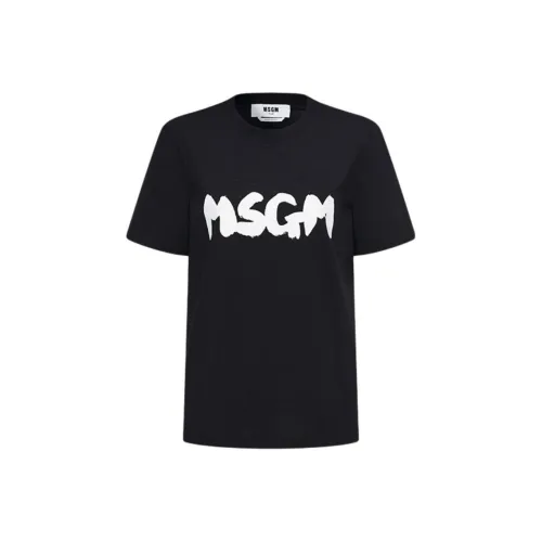 MSGM T Shirts Women's Black