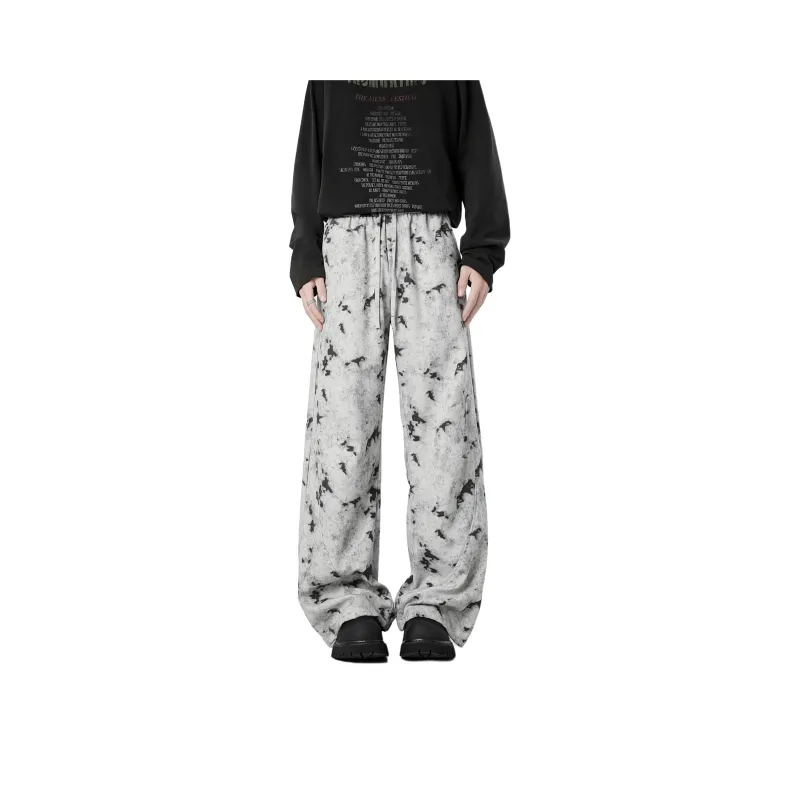 KAIPAINEN Casual Pants Unisex Gray-0