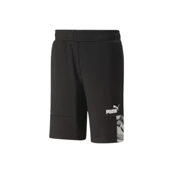 PUMA ESS BLOCK CAMO Shorts 10'' TR Sports Shorts Men's Black