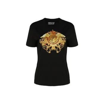 VERSACE JEANS COUTURE SS21 T Shirt Women's Black